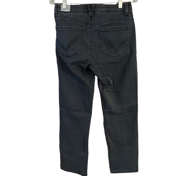 Wit & Wisdom Black Luxe Touch High Rise Slim Straight Jeans - Picture 3 of 10